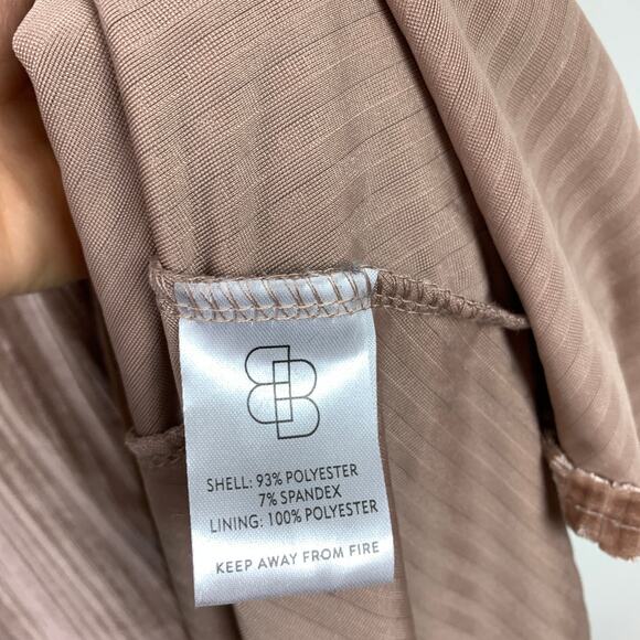 NWT Baltic Born Andi Ribbed Velvet Velour Wrap Maxi Dress Champagne XL - Picture 12 of 12